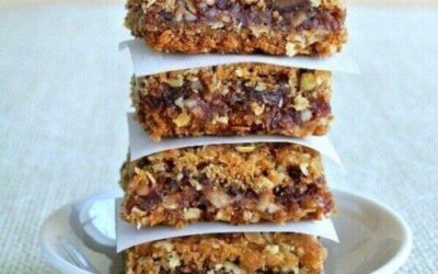 Date Squares With Oat Crust
